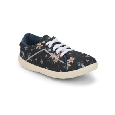 Gliders Sporty Casual Lacing For Ladies (N.Blue) FLORAC-1E by Liberty Gliders