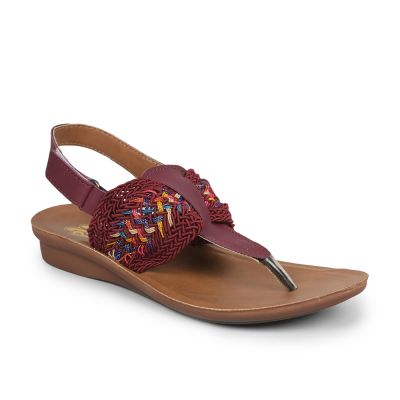 AHA Casual Sandal For Kids (CHERRY) DOLLY-9 By Liberty A-HA