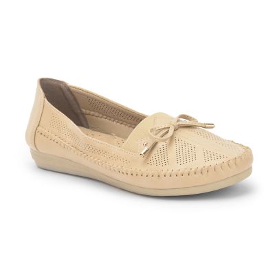 Healers Casual Ballerina For Ladies (Beige) DST-05 By Liberty Healers