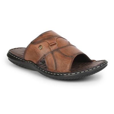 Healers Formal (Tan) Slippers For Mens DTL-112 By Liberty Healers