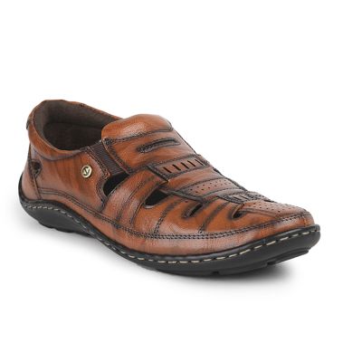 Healers Casual (Tan) Sandals For Mens DTL-129 By Liberty Healers