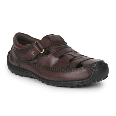 Healers Casual Sandal For Mens (Brown) DTL-130 by Liberty Healers