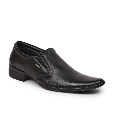 Fortune Men's (Black) Classic Loafer Shoes DTL-6 By Liberty Fortune