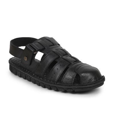 Healers Casual Sandal For Mens (BLACK) DTL-71 By Liberty Healers