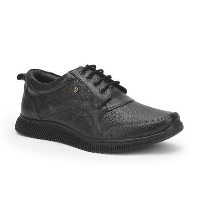Healers Casual Lacing Shoes For Mens (Black) DTL-80 By Liberty Healers