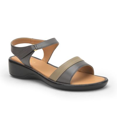 Senorita Casual Sandal For Ladies (Grey) DZL-869 By Liberty Senorita