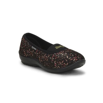 Gliders Casual Ballerina For Ladies (Brown) ELENA-132 By Liberty Gliders