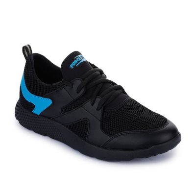 Force 10 Men's Lace-Up Running Sports Shoes (Black) ELIOTE-2E By Liberty Force 10