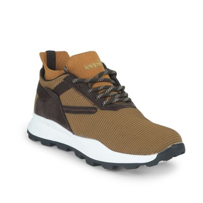 LEAP7X Sports Lacing Shoe For Mens (Brown) ELWOOD By Liberty LEAP7X