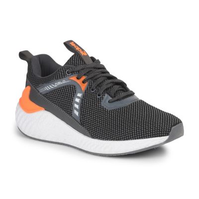 LEAP7X Sports Lace Up Shoes For Men (Grey) FALCON BY Liberty LEAP7X