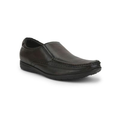 Healers Formal (D.Brown) Non lacing Shoes For Mens FL-1415 By Liberty Healers
