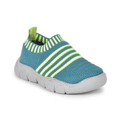 Lucy & Luke Casual Non Lacing For Kids (S.Green) FLYNN-37 by Liberty Lucy & Luke