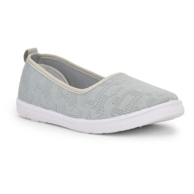 Gliders (Grey) Casual Ballerina Shoes For Ladies GIA-05E By Liberty Gliders