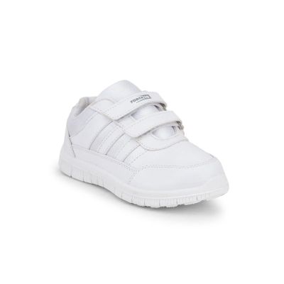 Force 10 School Non Lacing Shoes For Kids (White) GOLA-03 By Liberty Force 10