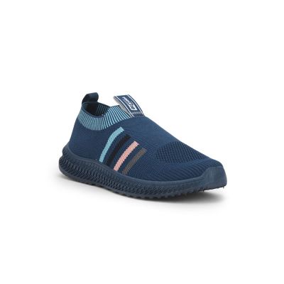 Force 10 Sports Non Lacing Shoe For Ladies (T.Blue) GRACE-7 By Liberty Force 10