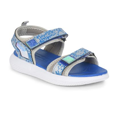 Lucy & Luke Casual Sandal For Kids (S.Blue) HIPPO-10 by Liberty Lucy & Luke