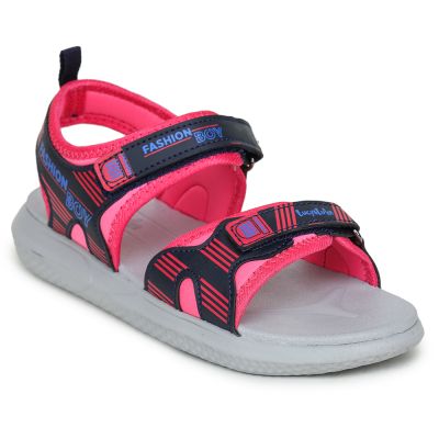 Lucy&Luke Casual Sandal For Kids (Pink) HIPPO-13 By Liberty Lucy & Luke