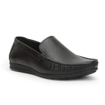 Fortune (Black) Casual Loafer Shoes For Mens HOL-106 By Liberty Fortune