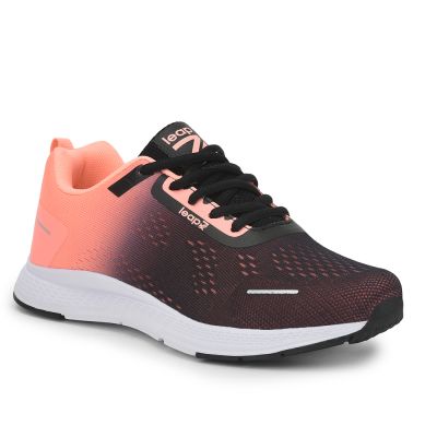 LEAP7X Sports Lacing Shoe For Ladies (Peach) HRP-TZ-49 By Liberty LEAP7X