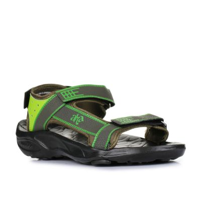 AHA Men's Olive Green Sporty Casual Sandal (9914-18N) A-HA
