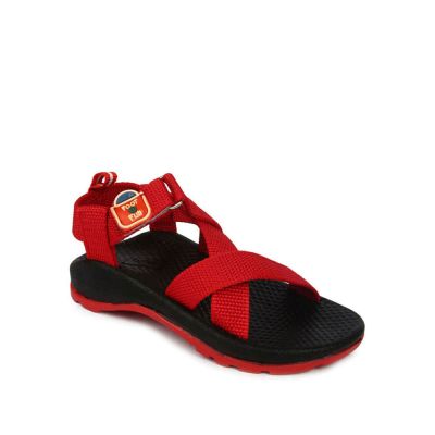 Footfun Kids Red Casual Sandal (CHILLY-2) Footfun