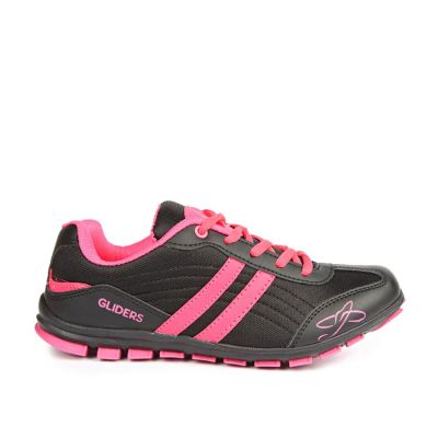 Gliders Women's Pink Sporty Casual Lacing (LIC-102) Gliders