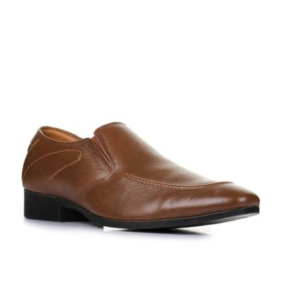 Fortune Men's (Brown) Classic Loafer Shoes OMH-304 By Liberty Fortune