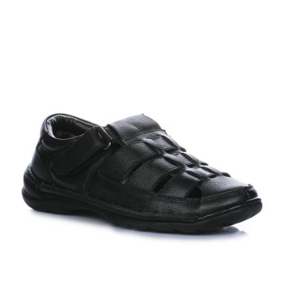 Coolers Formal (Black) Sandals For Mens RL-25 By Liberty Coolers