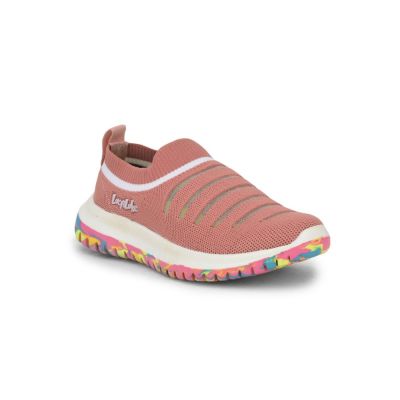 Lucy & Luke Sports Non Lacing Shoes For Kids (Peach) JAMIE-152E By Liberty Lucy & Luke