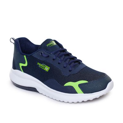 Force 10 Men's Lace-Up Sports Running Shoes (Navy Blue) By Liberty Force 10