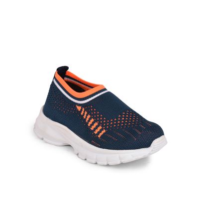 LEAP7X By Liberty Kids Casual Navy Blue Non Lacing LEAP7X