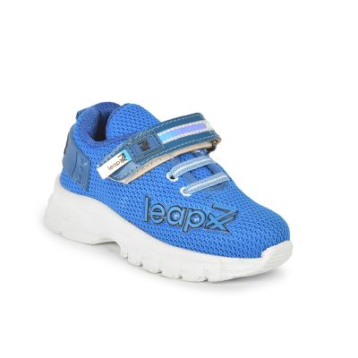 LEAP7X Casual Non Lacing For Kids (R.Blue) JEEVA-08 by Liberty LEAP7X
