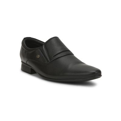 Healers Formal (Black) Non lacing Shoes For Mens JPL-249 By Liberty Healers