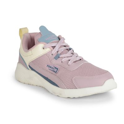 Force 10 Sports Lacing Shoes For Ladies (Pink) KENIA-E By Liberty Force 10