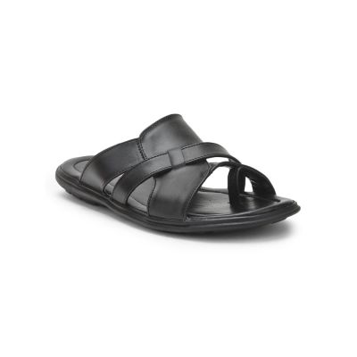 Coolers Formal (Black) Slippers For Mens Lg-737 By Liberty Coolers