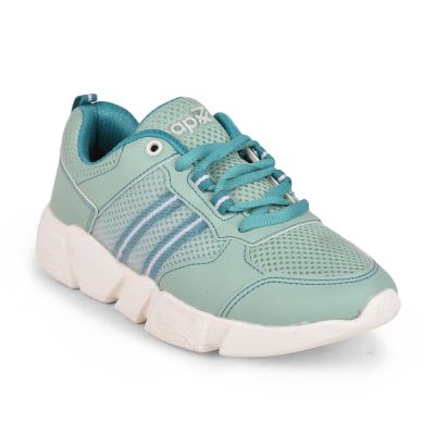 LEAP7X Lace Up Athleisure Shoes For Women (Green) LIAM By Liberty LEAP7X