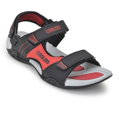 Coolers Men's Red Sporty Casual Sandal (LXI-11) Coolers
