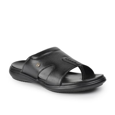 Healers Casual Sandals For Mens (BLACK) MDL-02 By Liberty Healers