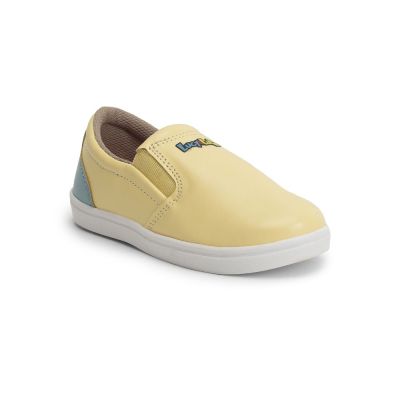 Lucy & Luke Casual Non Lacing Shoes For Kids (Yellow) MINT-2 By Liberty Lucy & Luke