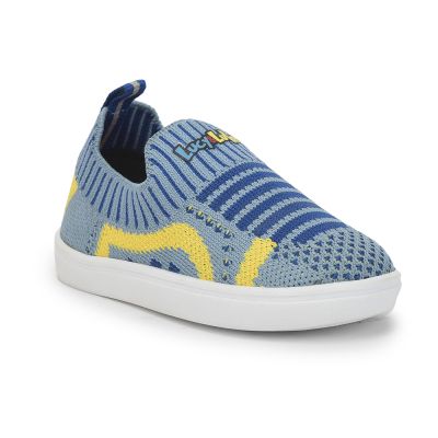 Lucy & Luke Casual Non Lacing Shoe For Kids (S.Blue) MINT-5 By Liberty Lucy & Luke