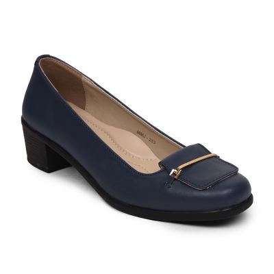 Senorita By Liberty Navy Blue Stylish Ballerina Shoes For Womens (MMJ-253 ) Senorita