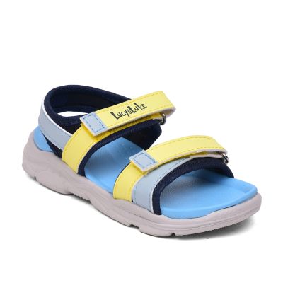 Lucy & Luke Casual Sandal For Kids (YELLOW) RICKY-15 By Liberty Lucy & Luke