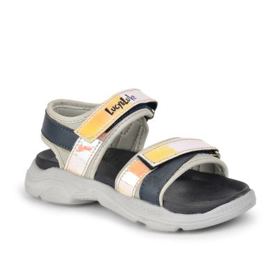Lucy & Luke Casual Sandal For Kids (WHITE) RICKY-20 By Liberty Lucy & Luke