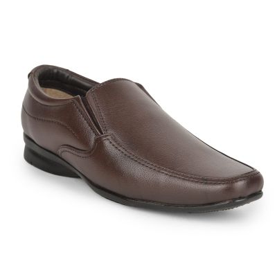 Fortune Formal Slip on Shoes For Men (Brown) RLE-96 By Liberty Fortune