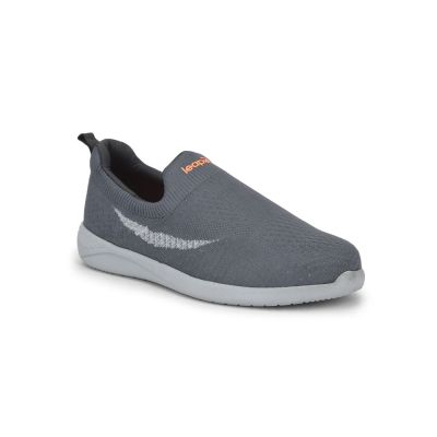 Leap7x Sporty Casual Non Lacing Shoes For Mens (Grey) RORY-10 By Liberty LEAP7X