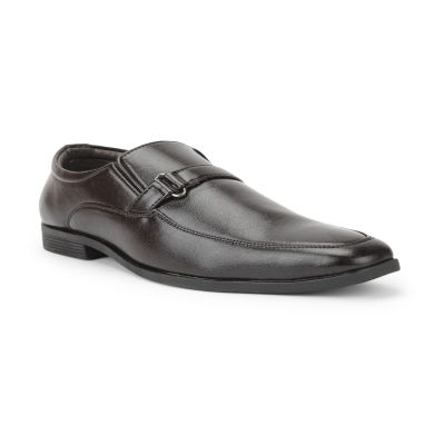Fortune Formal Non Lacing For Mens (Brown) SRG-302E by Liberty Fortune