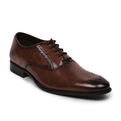 Healers Lace-Up Formal Shoes for Men (Tan) SSL-19 By Liberty Healers