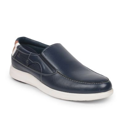 Gliders Casual Slip On Shoes For Mens (N.BLUE) SYN-41 By Liberty Gliders