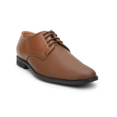 Fortune Formal Lacing Shoe For Mens ( Tan ) Uve-111 By Liberty Fortune