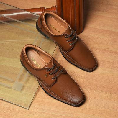Healers By Liberty Mens UVL-125 Tan Formal Lacing Shoes Healers